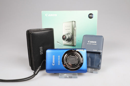 Canon IXUS 115 HS | Digital Compact Camera | 12.1MP | Blue