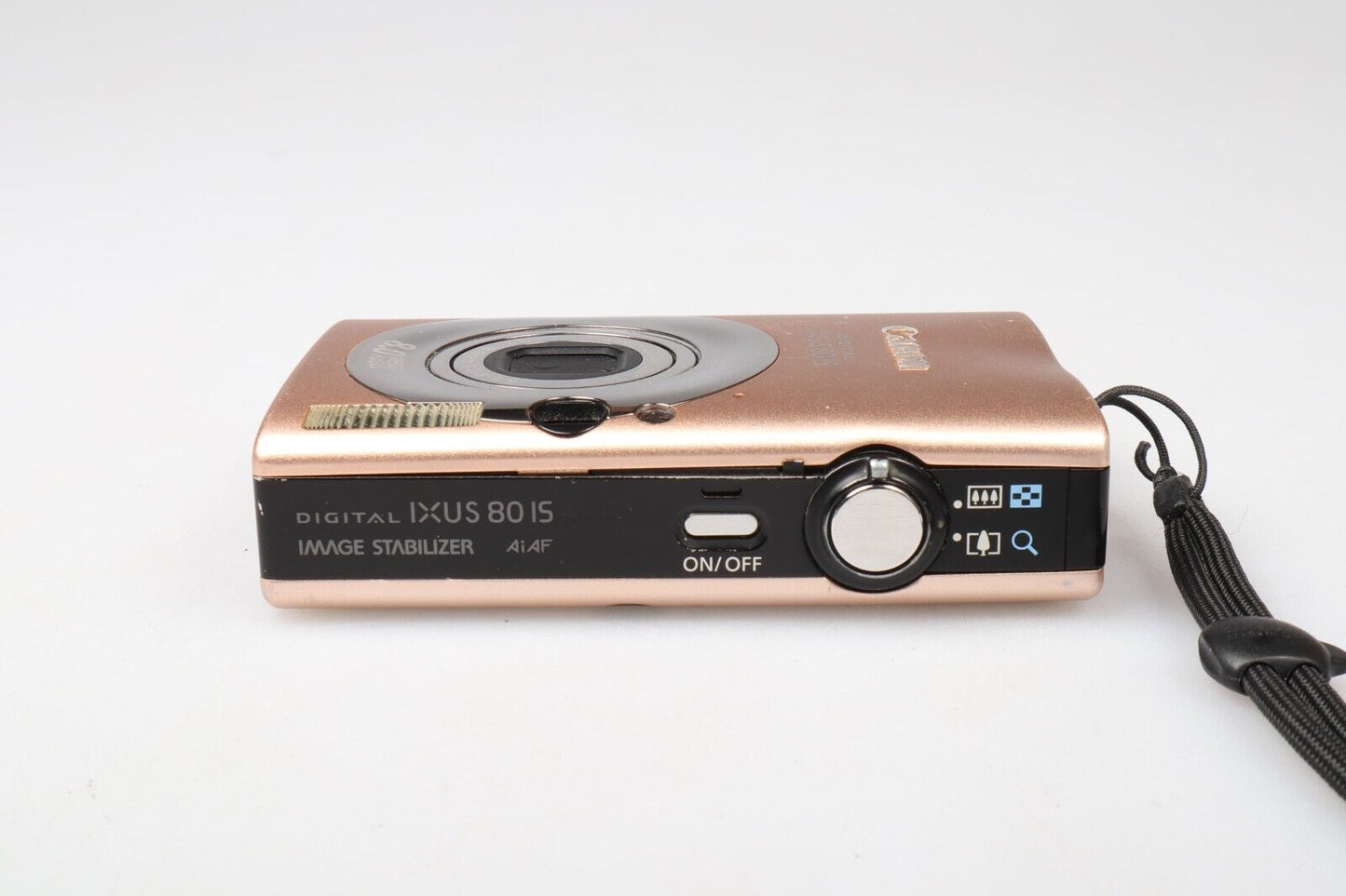 Canon Digital IXUS 80 IS | Digital Compact Camera | 8.0MP | Champagne