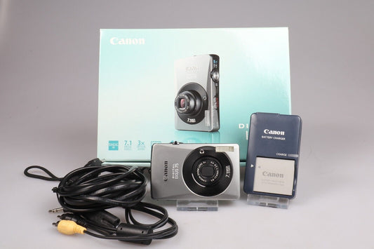 Canon Digital IXUS 75 | Digital Compact Camera | 7.1MP | Silver