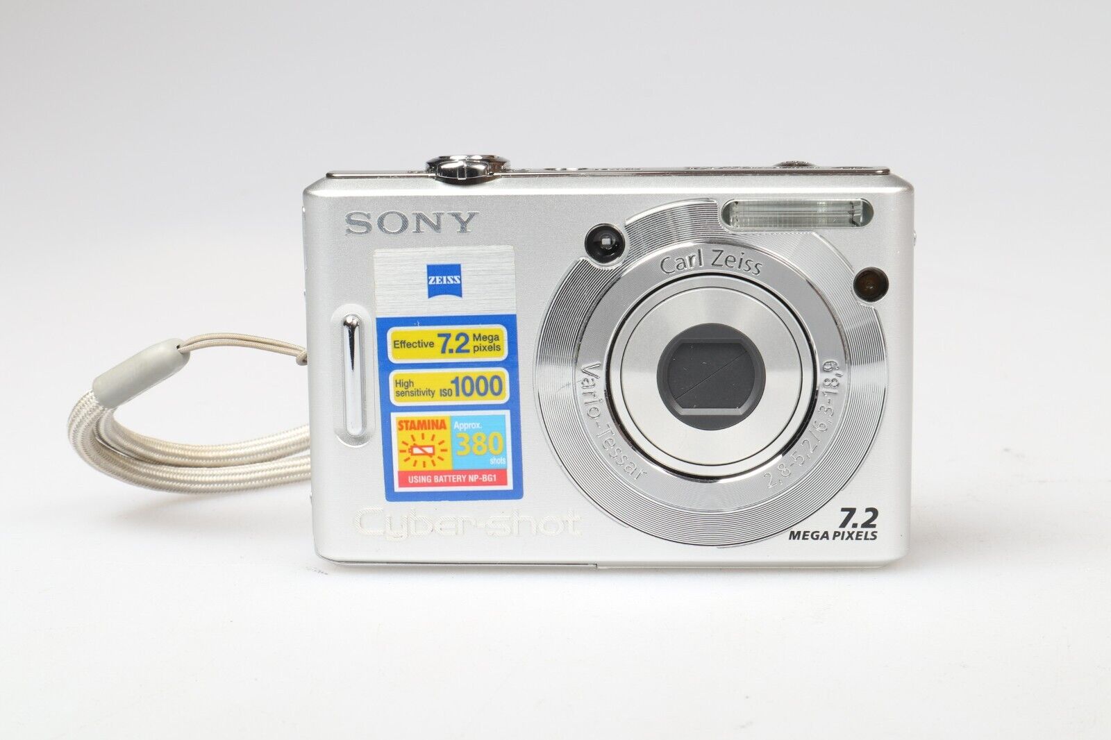 Sony Cybershot DSC-W35 | Digital Compact Camera | 7.2 MP | Silver