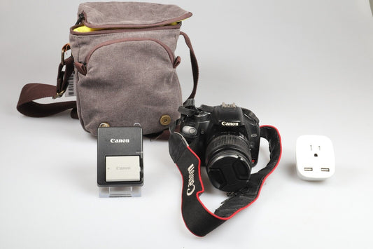 Canon EOS Rebel XSI Bundle | 18-55mm F/3.5-5.6 | Canon EF-S Lens