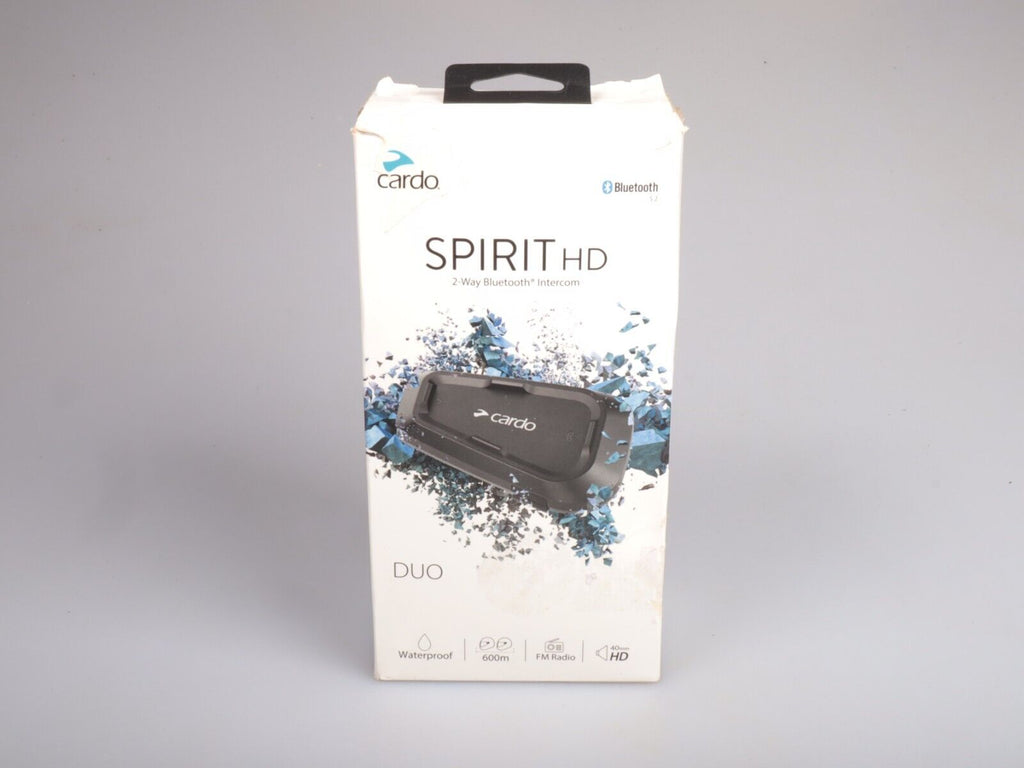Cardo Spirit [Single / Duo] 2-Way Bluetooth 5.2 Intercom