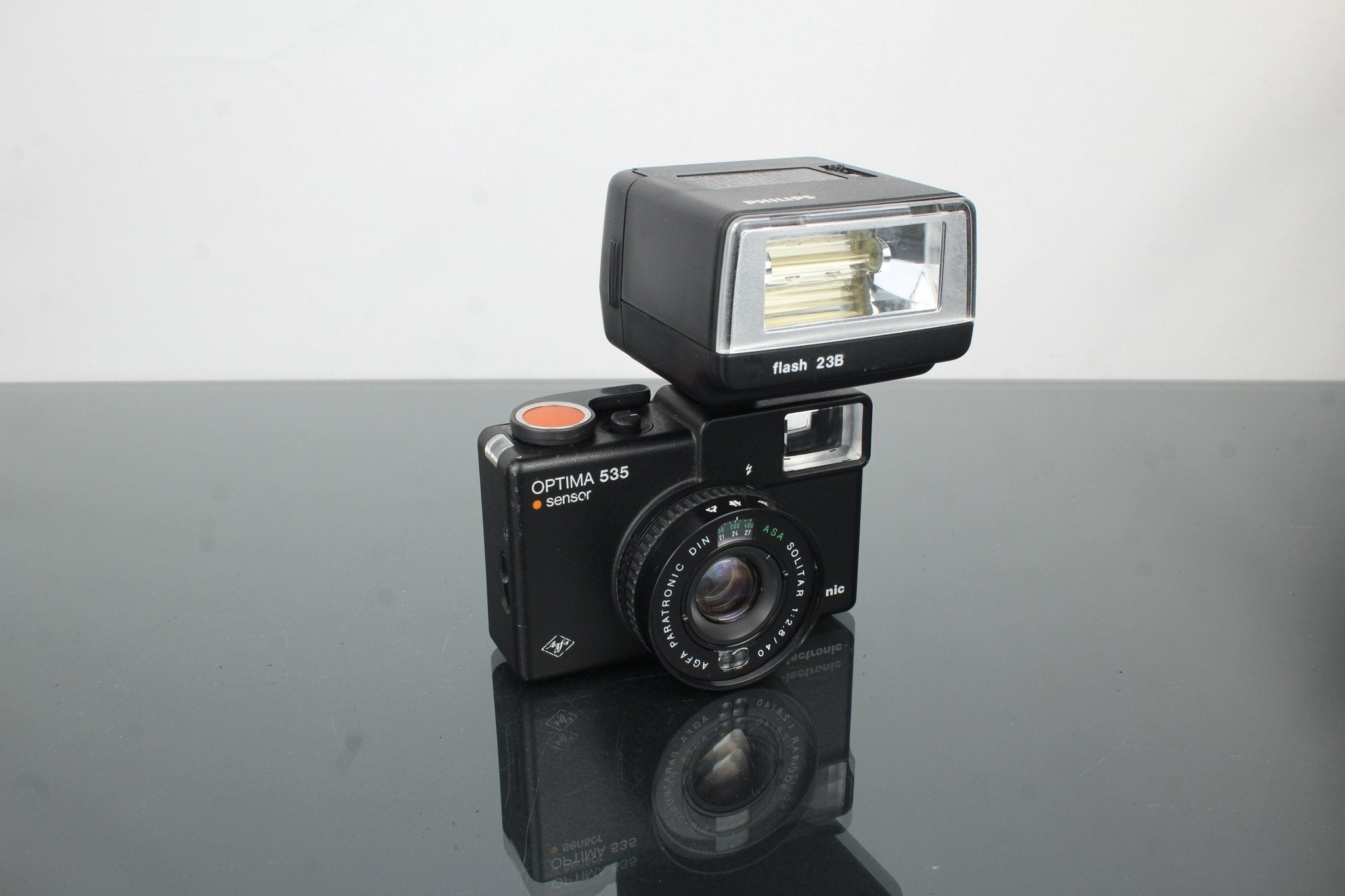 AGFA OPTIMA 535 アグファ Agfa Optima 535 + Flash 23B: Compact Film Photography Made Easy