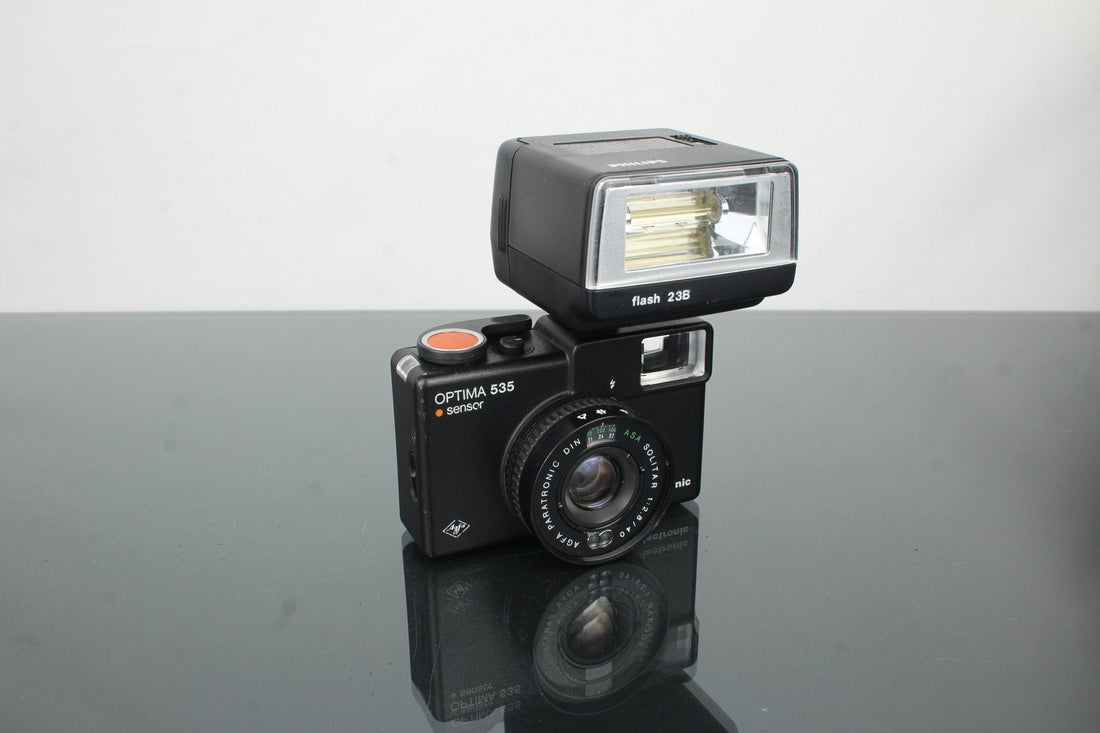 Agfa Optima 535 + Flash 23B: Compact Film Photography Made Easy - Dutch|Thrift