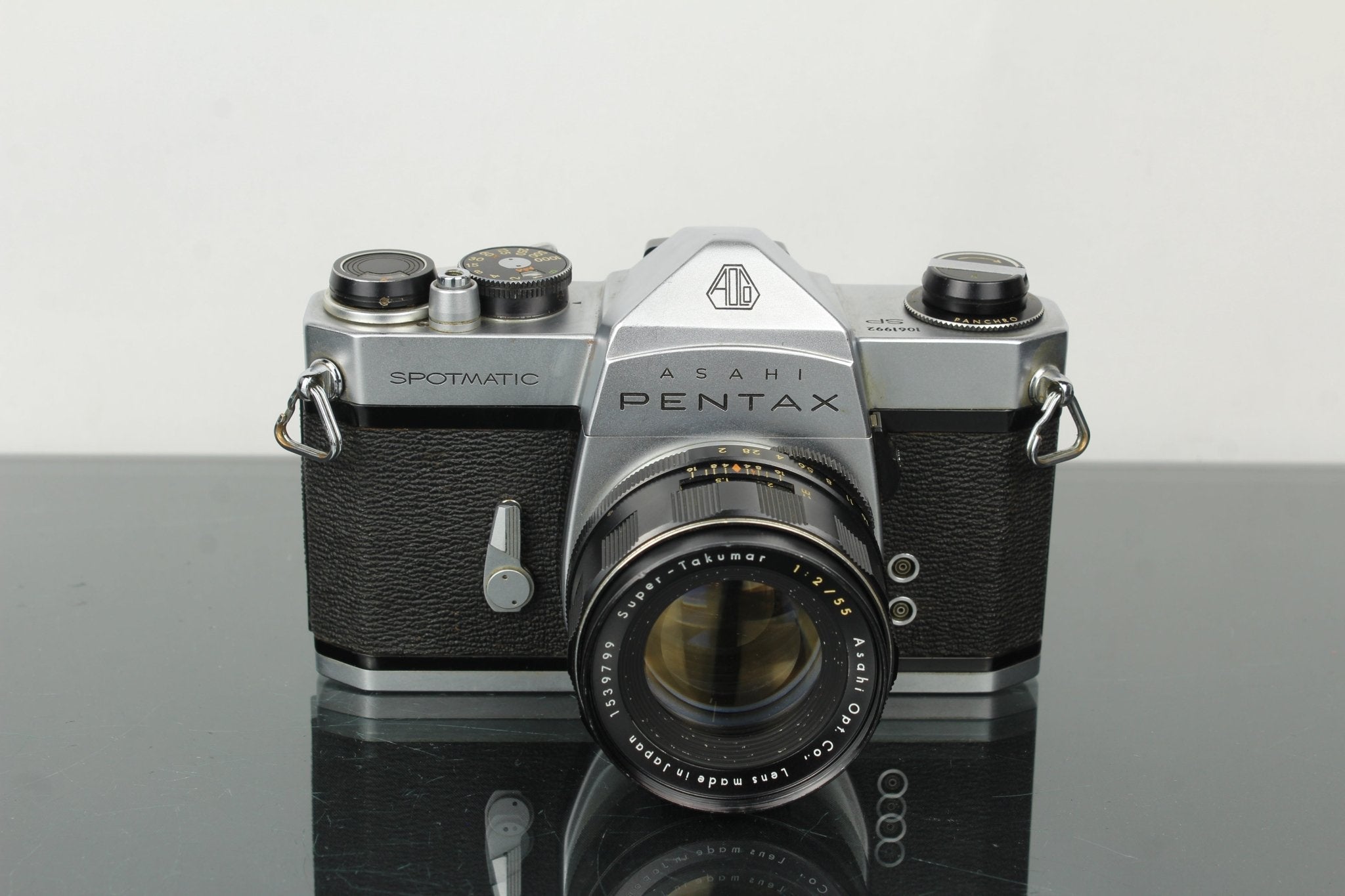 Revue de l'Asahi Pentax Spotmatic et du Super-Takumar 55 mm f/2