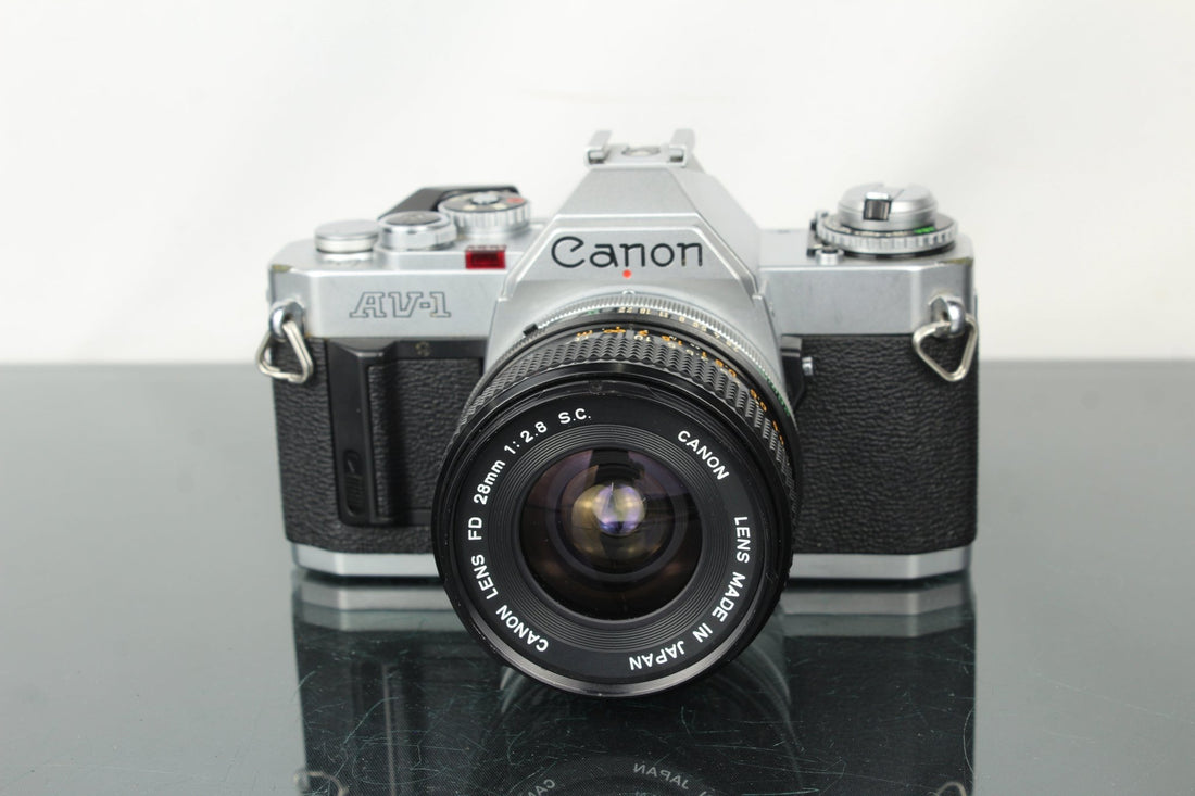 Canon AV-1 &amp; FD 28mm f/2.8: A Timeless 35mm Film Combo - Dutch|Thrift
