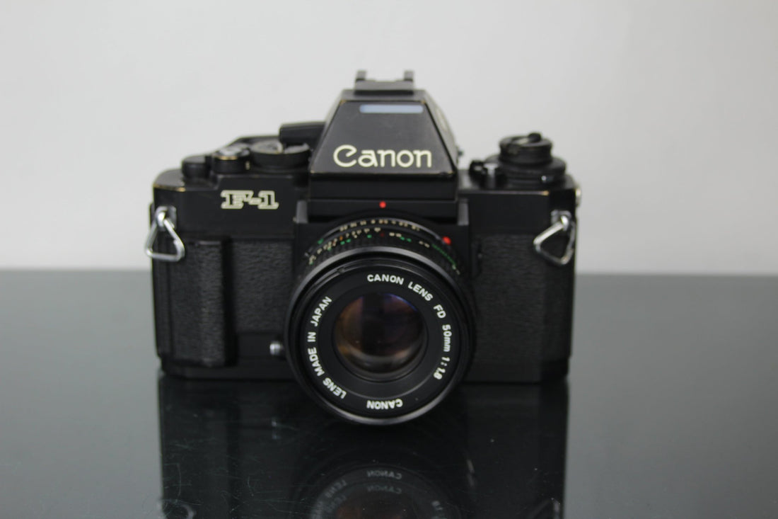 Canon F-1 &amp; 50mm f/1.8: Classic Film Camera for Pure Control - Dutch|Thrift
