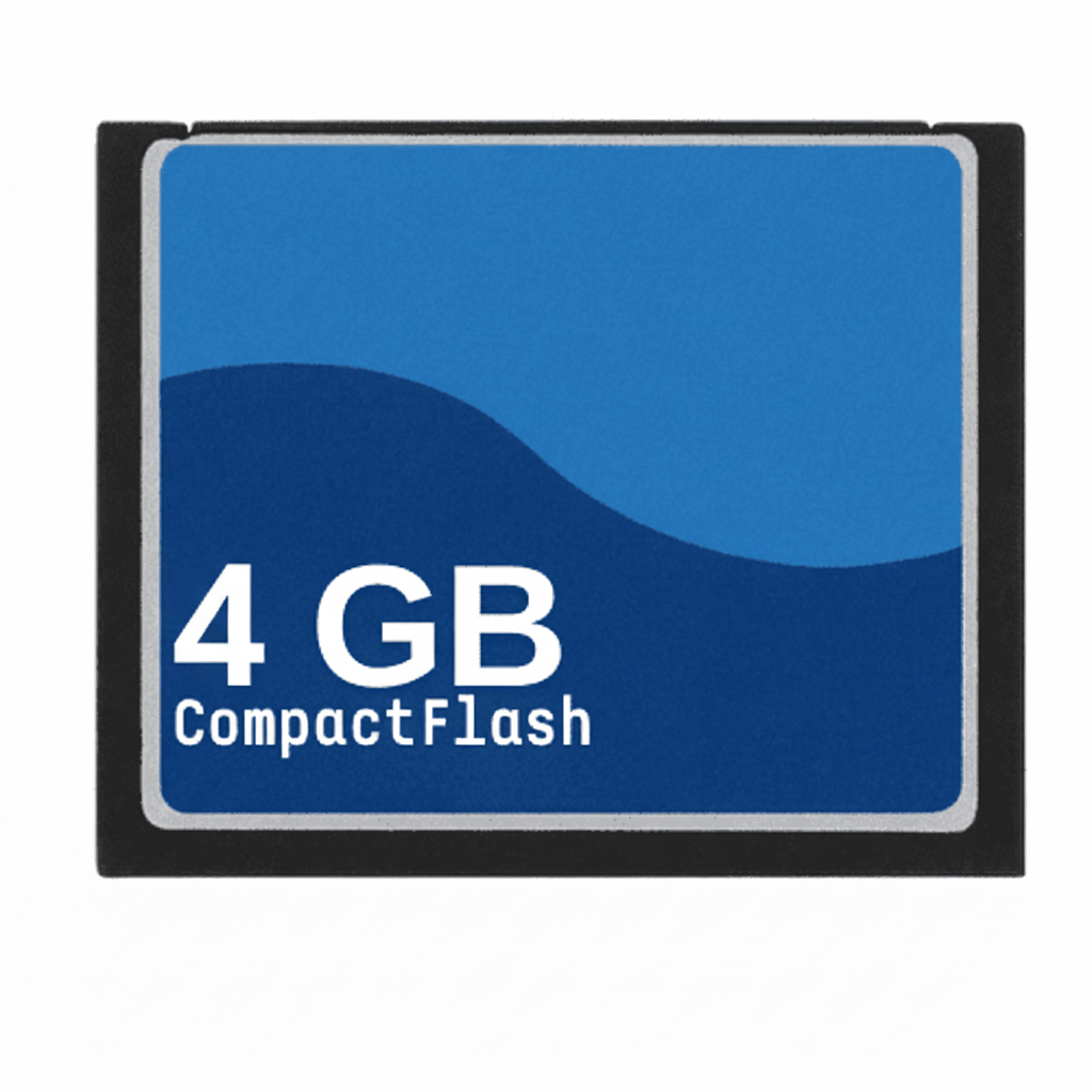 CompactFlash Memory Card 4GB: Keeping Classic Cameras Alive - Dutch|Thrift
