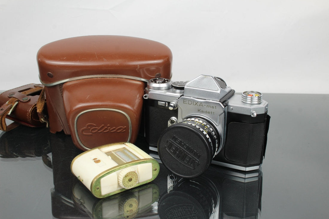 Edixa-mat Kadett &amp; Steinheil 50mm: A 1960s SLR Gem - Dutch|Thrift
