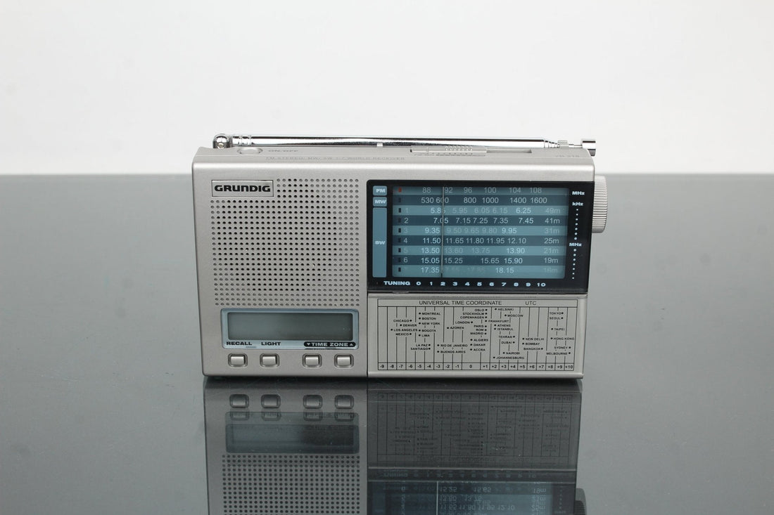 Grundig YB 218 Shortwave Radio Review for Creative Audio - Dutch|Thrift