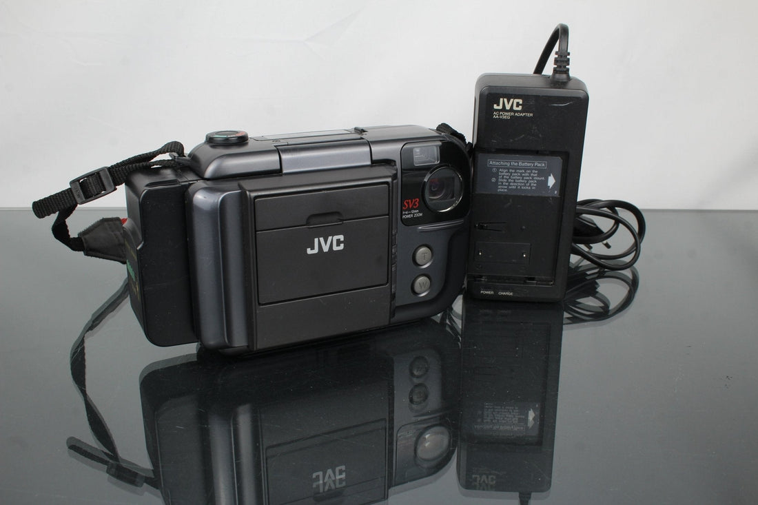 JVC GR-SV3E VHS-C Camcorder: Vintage Texture for Today - Dutch|Thrift