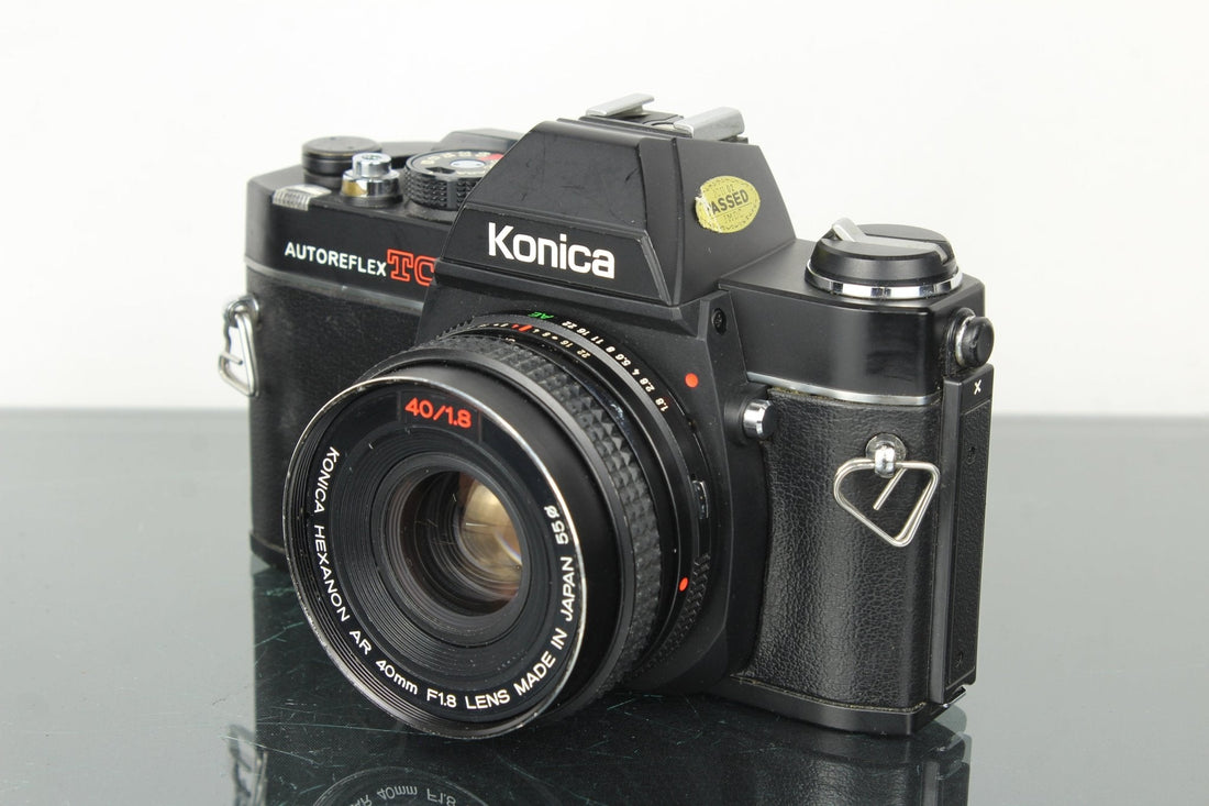 Konica AutoReflex TC & 40mm f/1.8 Review and Buying Guide - Dutch|Thrift