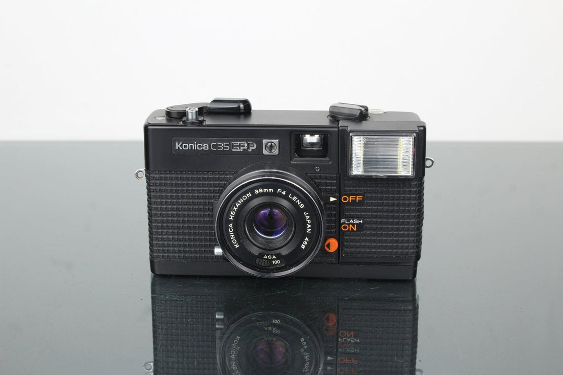 Konica C35 EFP: Pocket Film Camera for Modern Creators - Dutch|Thrift