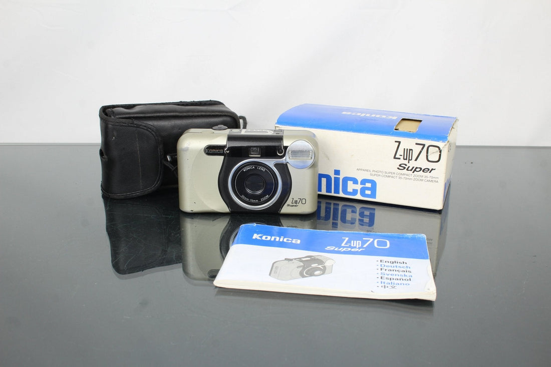 Konica z-up 70 Super Review: Compact 35mm Point & Shoot Guide - Dutch|Thrift