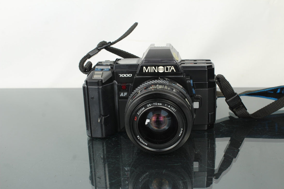 Minolta AF7000 Review: Classic Autofocus SLR & 35–70mm Kit - Dutch|Thrift