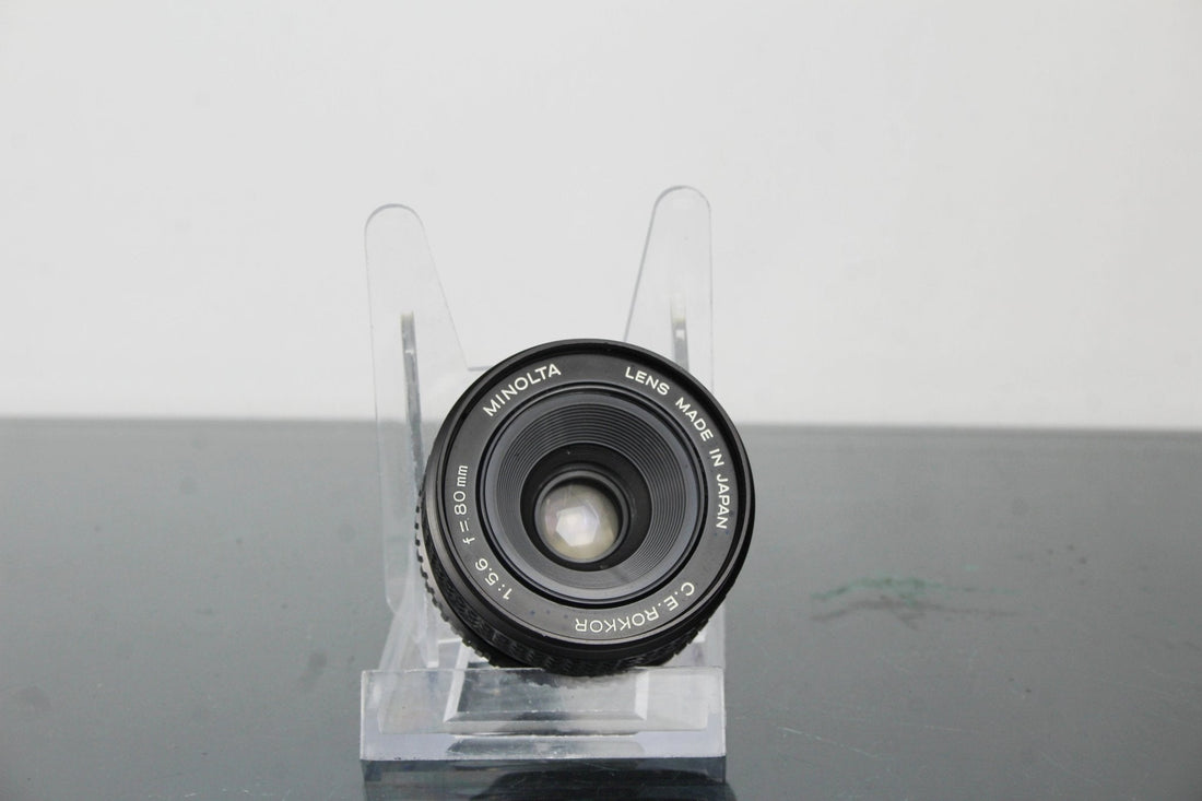 Minolta C.E. Rokkor 80mm f/5.6: Vintage Enlarger Lens Reborn - Dutch|Thrift