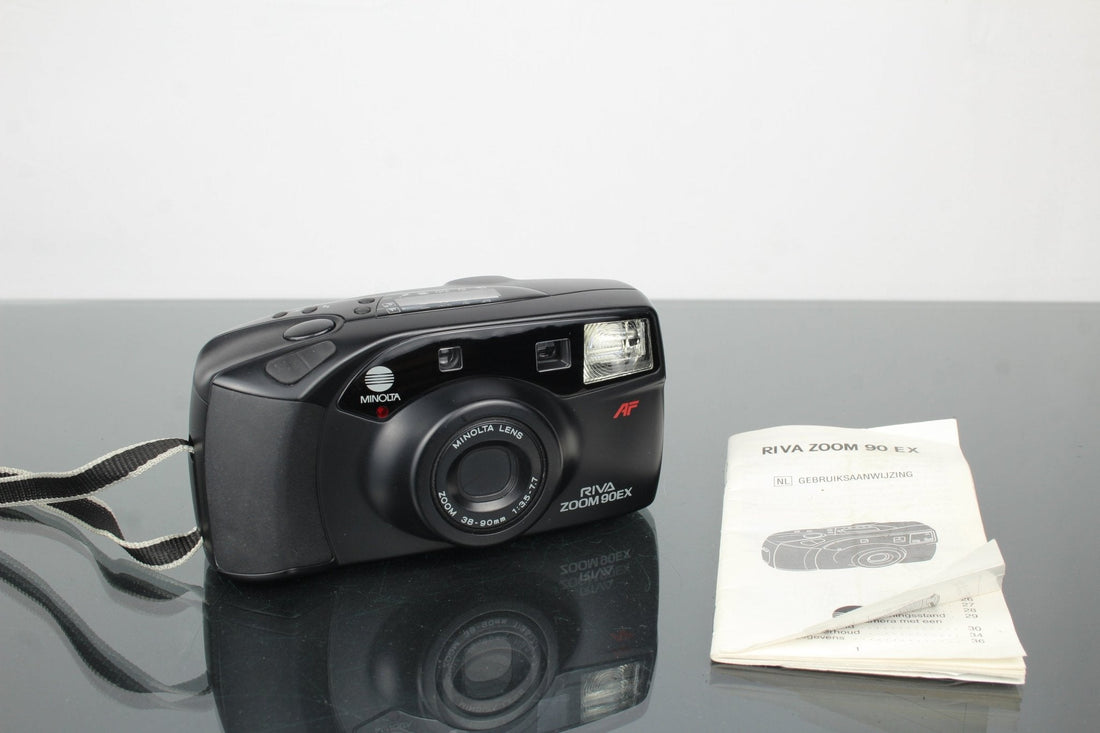 Minolta Riva Zoom 90EX Review & Buying Guide for Film Fans - Dutch|Thrift