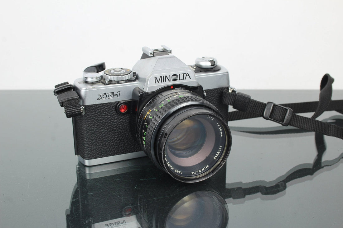 Minolta XG-1 + 50mm f/1.7 Rokkor Review & Buying Guide - Dutch|Thrift
