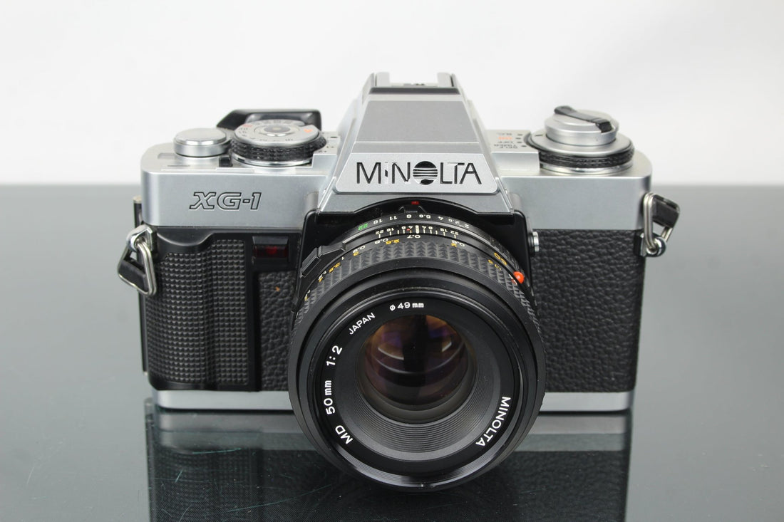 Minolta XG-1 + MD 50mm f/2 Review & Vintage Guide - Dutch|Thrift