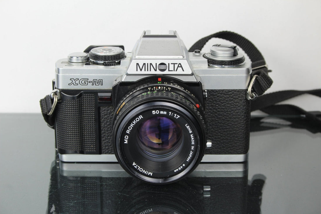 Minolta XG-M + 50mm f/1.7 MD Review & Buying Guide - Dutch|Thrift