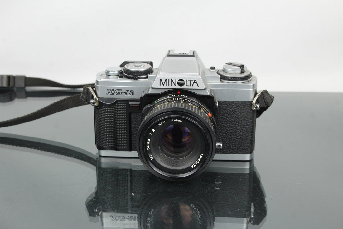 Minolta XG-M + MD 50mm f/2 Review & Buying Guide - Dutch|Thrift