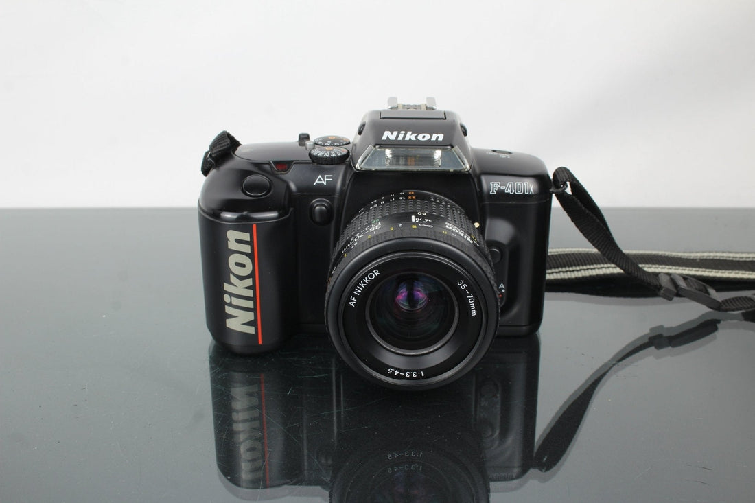 Nikon AF F-401X + 35–70mm: Analog Power for Modern Creators - Dutch|Thrift