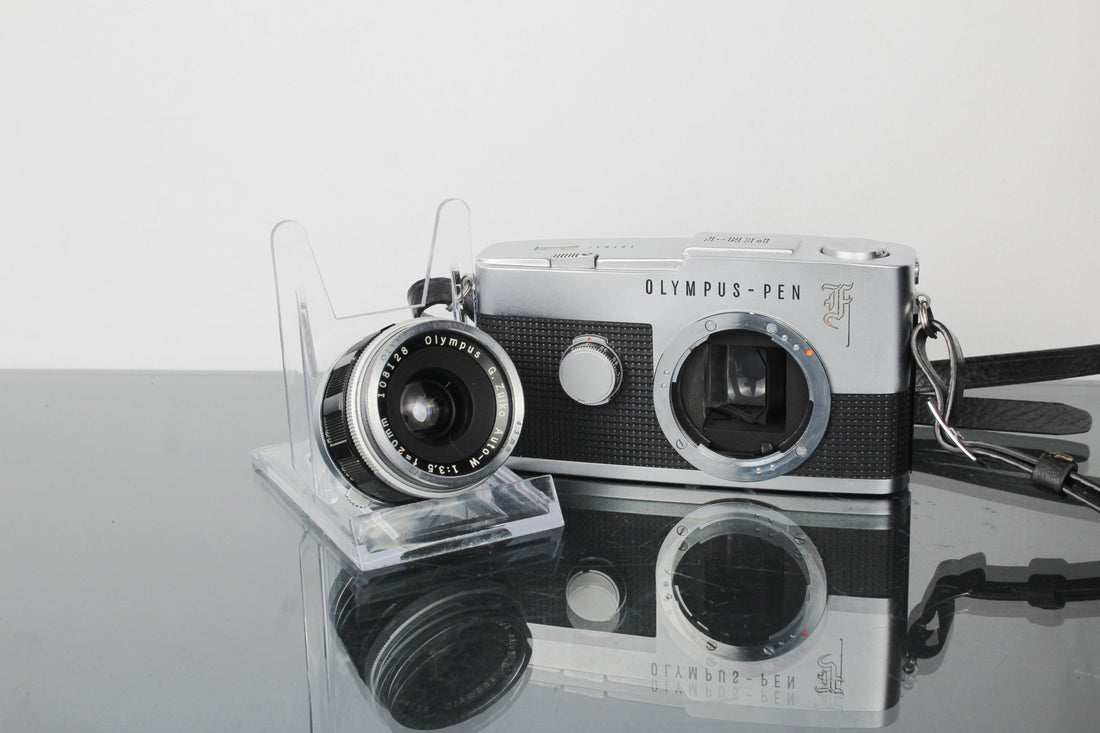 Olympus Pen F + 20mm: Vintage Half-Frame Magic for Today - Dutch|Thrift