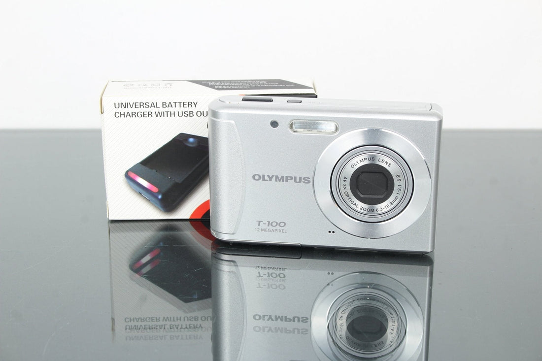 Olympus T-100 Digital Compact Camera – Simple Creativity in 2025 - Dutch|Thrift