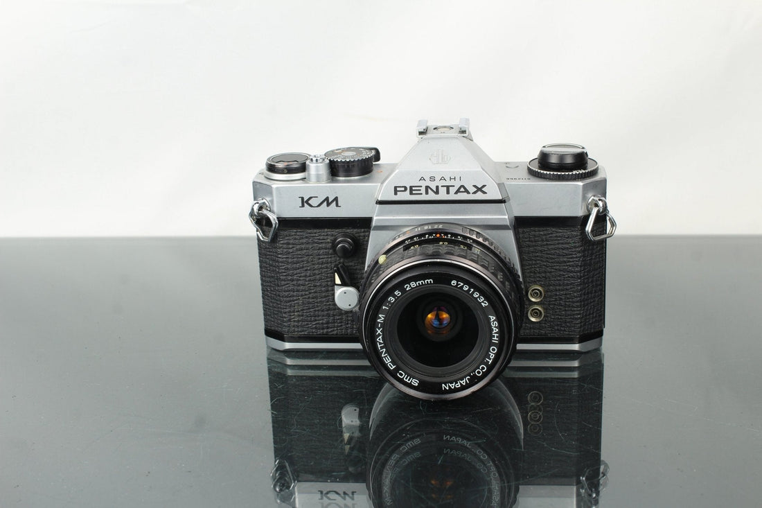 Pentax KM Asahi + 28mm f/3.5: A Manual Film Classic Reborn - Dutch|Thrift