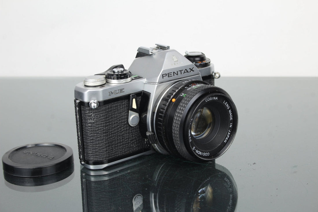 Pentax ME + 50mm f/2 Cosina Review and Buying Guide - Dutch|Thrift