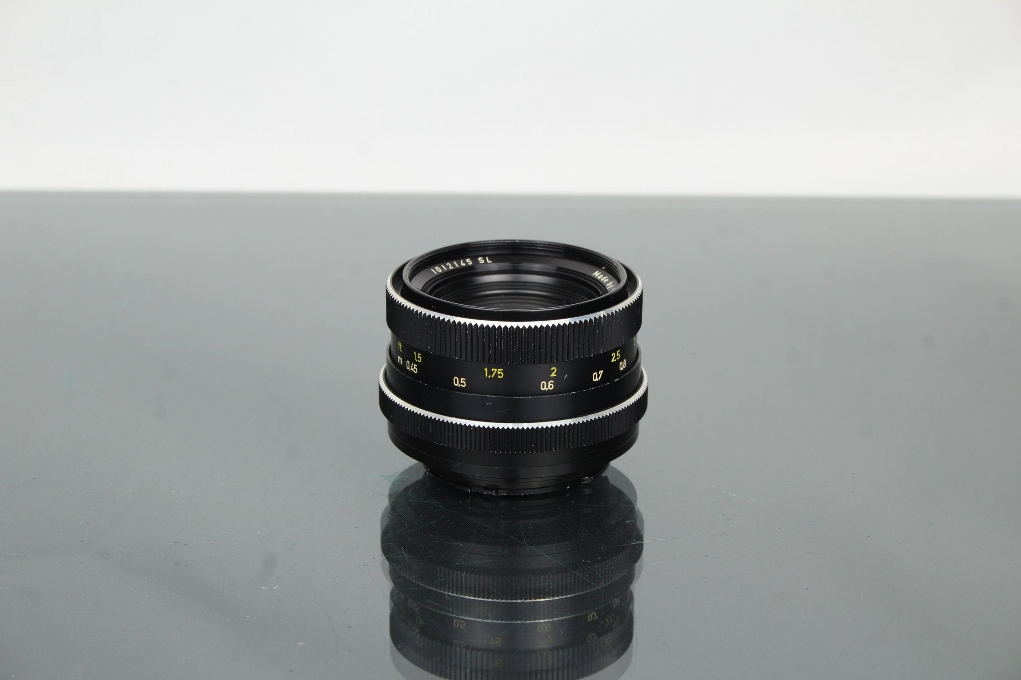 【希少】Rollei Planar 1:2.4 80mm レンズ　程度良好 中古)Rollei (ローライ) Planar 80mm F2.8 HFT (Lマウント) ブラック