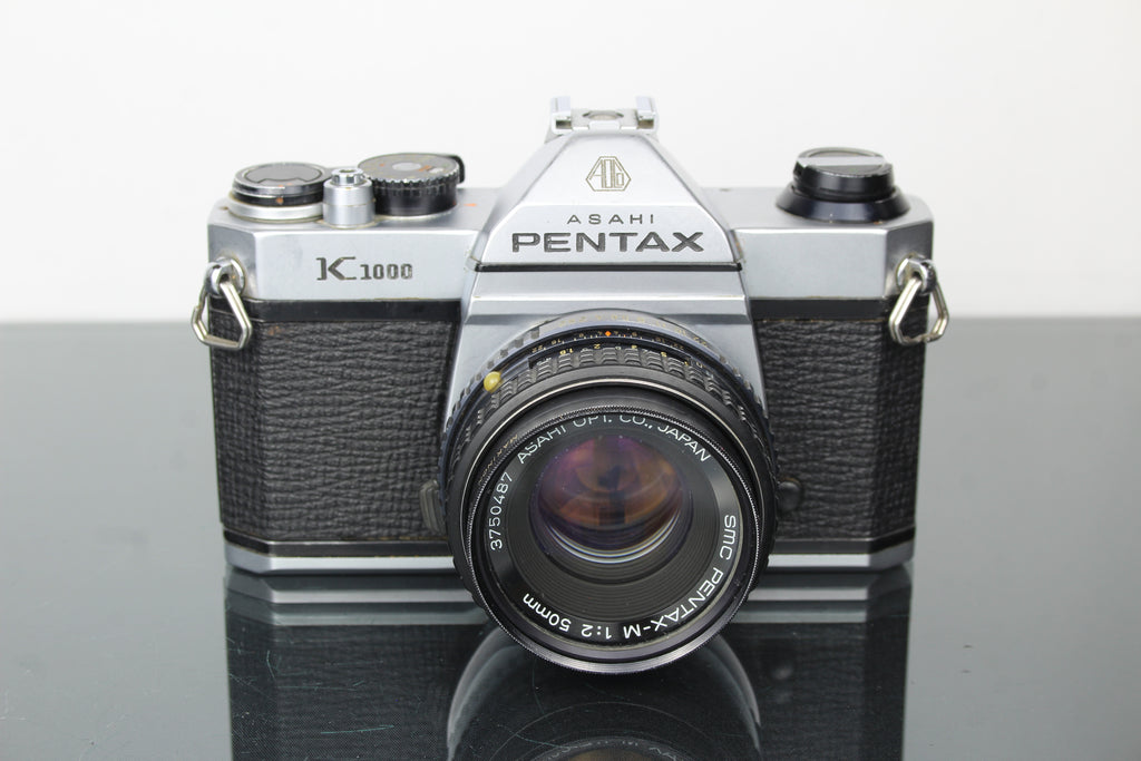 Pentax K1000 + 50mm 1:2 Pentax lens