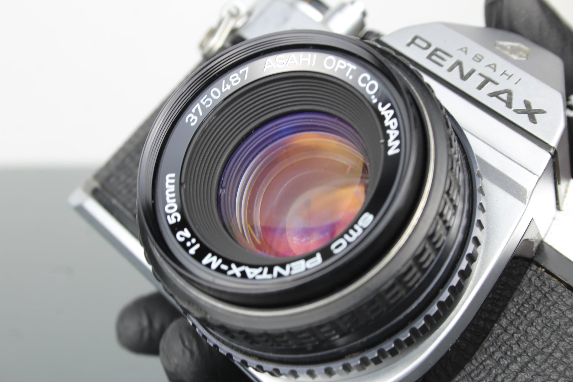 Pentax K1000 + 50mm 1:2 Pentax lens