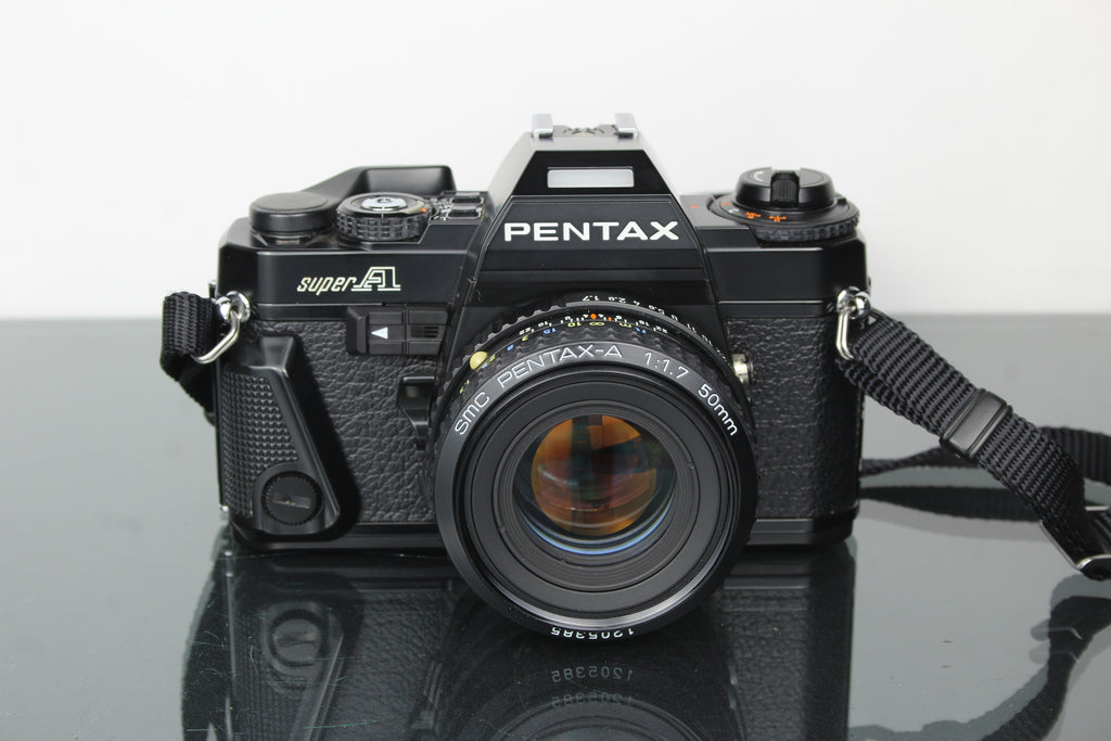 Pentax Super A + 50mm 1.7 Pentax lens