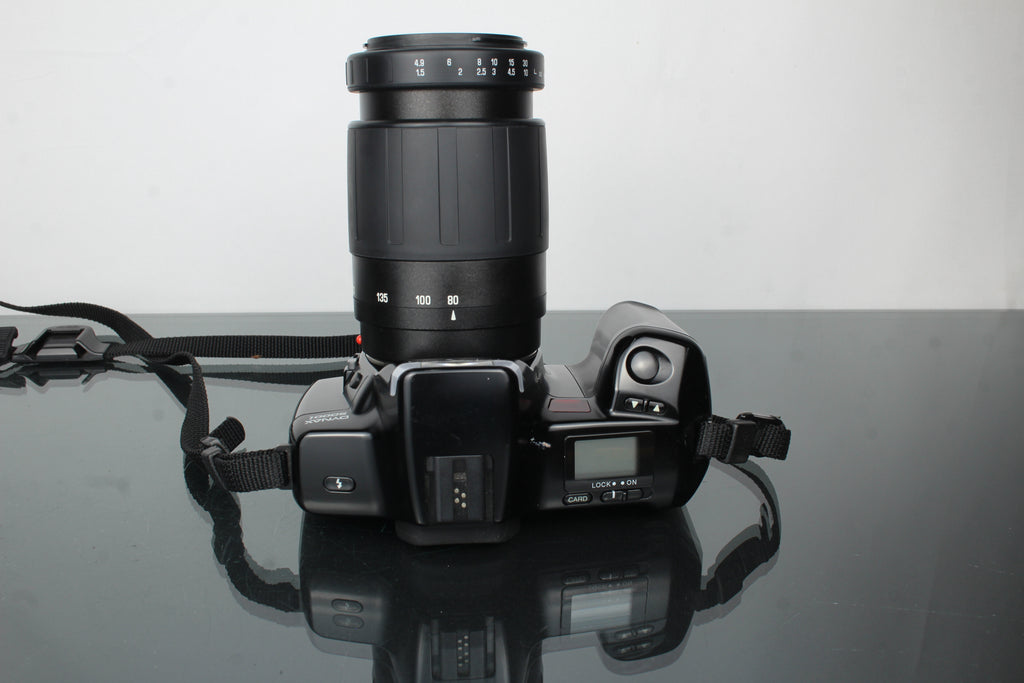 Minolta Dynax 5000i + 80-210mm 1:4.5-5.6 lens