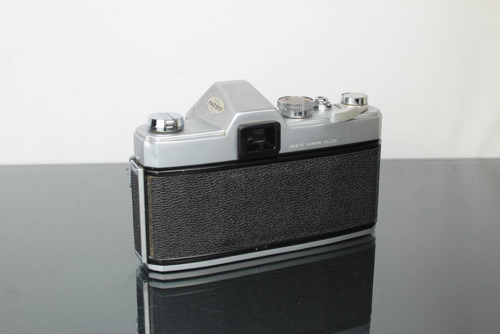 Mamiya/Sekor 500TL + Auto Mamiya 1:2 f=50mm lens