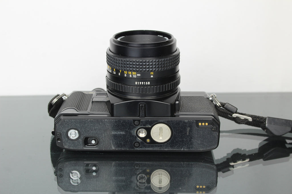 Minolta X-300 + 50mm 1.7 Minolta MD lens