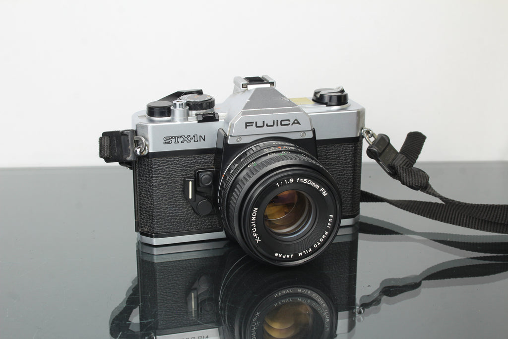 Fujica STX-1N + X-Fujinon 50mm 1.9 lens