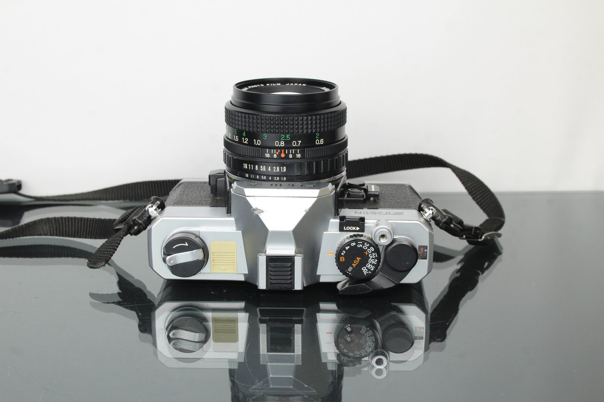 Fujica STX-1N + X-Fujinon 50mm 1.9 lens