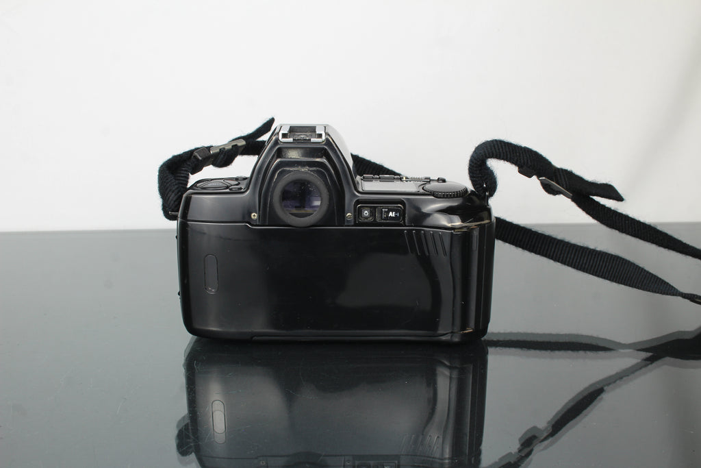 Nikon AF F-801 + Sigma 28-105mm 1:4-5,6 lens (Nikon F mount)