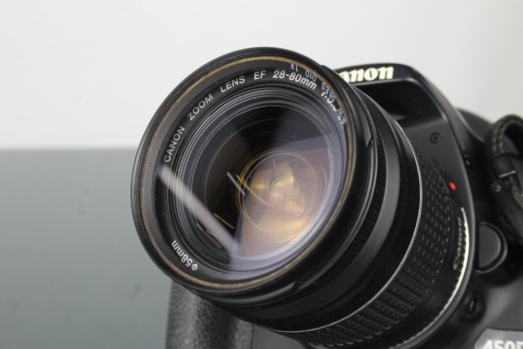 Canon EOS 450D + 28-80mm 1:3.5-5.6 Canon lens