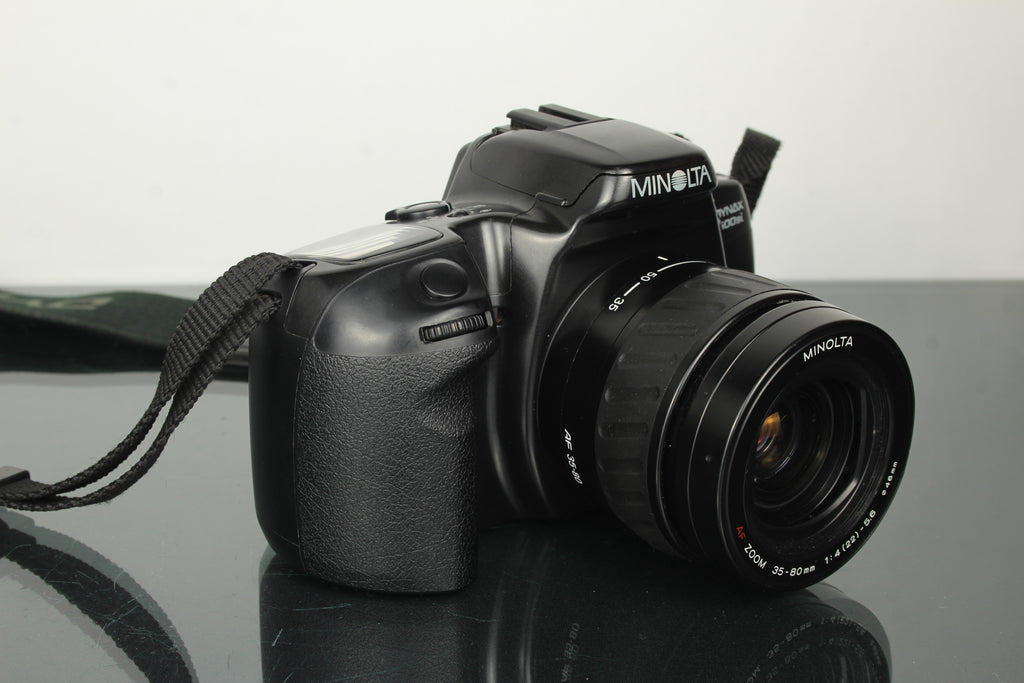 Minolta Dynax 500si + 35-80mm 1:4-5,6 lens