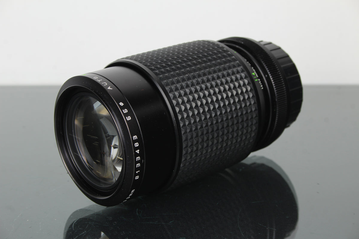 Makinon Zoom 1:4.5 f=80-200mm Pentax PK Mount lens