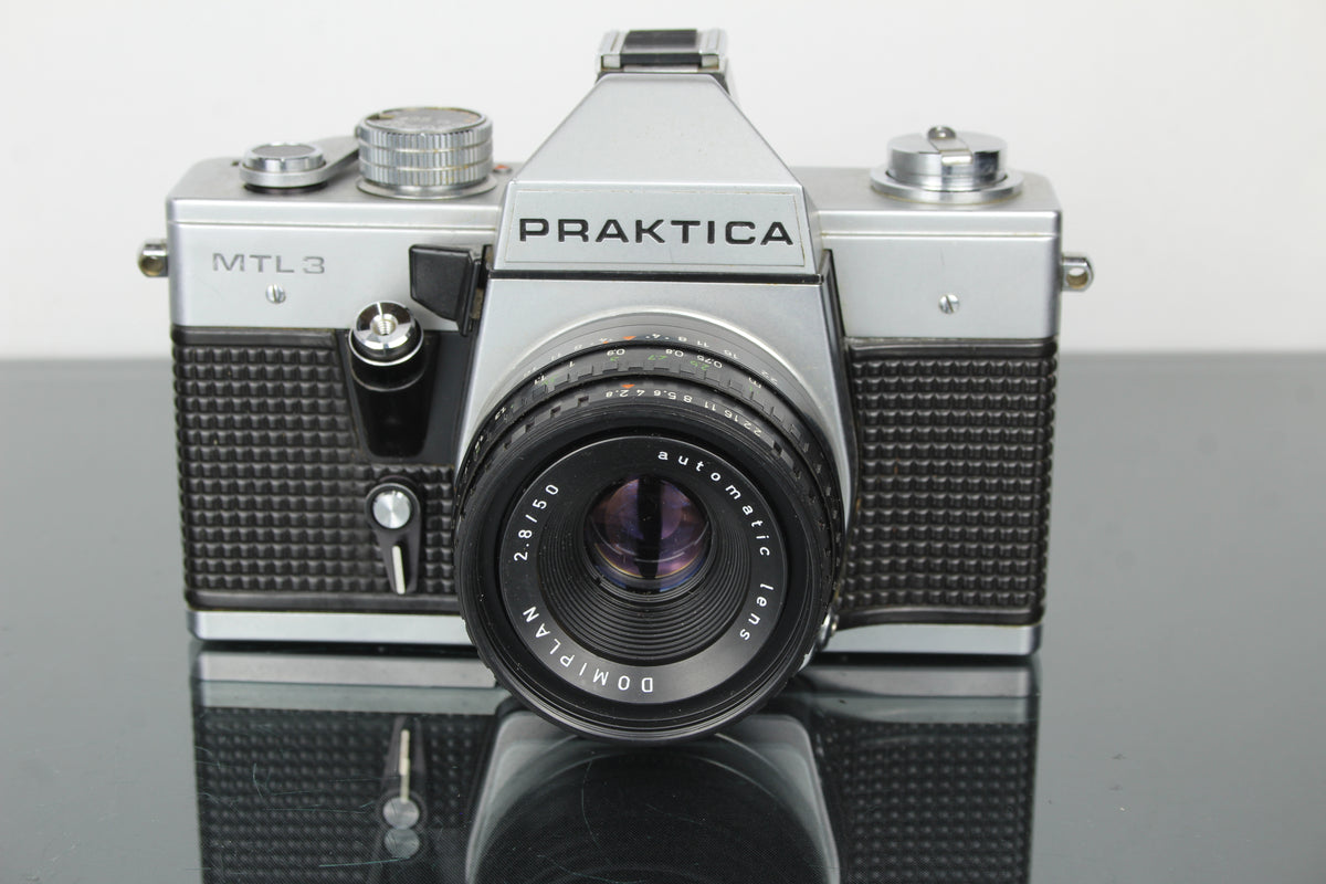 Praktica MTL 3 + Domiplan 50mm f/2.8 M42 lens