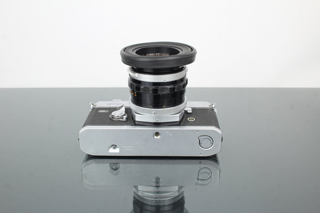 Canon FT QL + Canon FL 50mm 1:1.8 lens