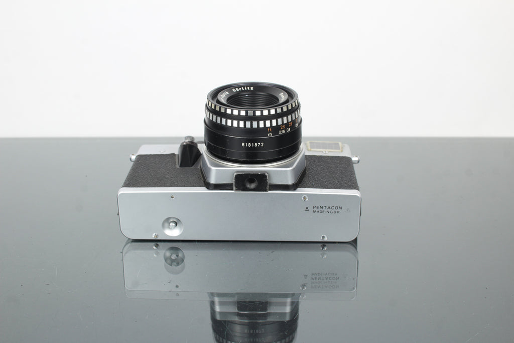 Praktica LB + Domiplan 50mm f/2.8 M42 lens