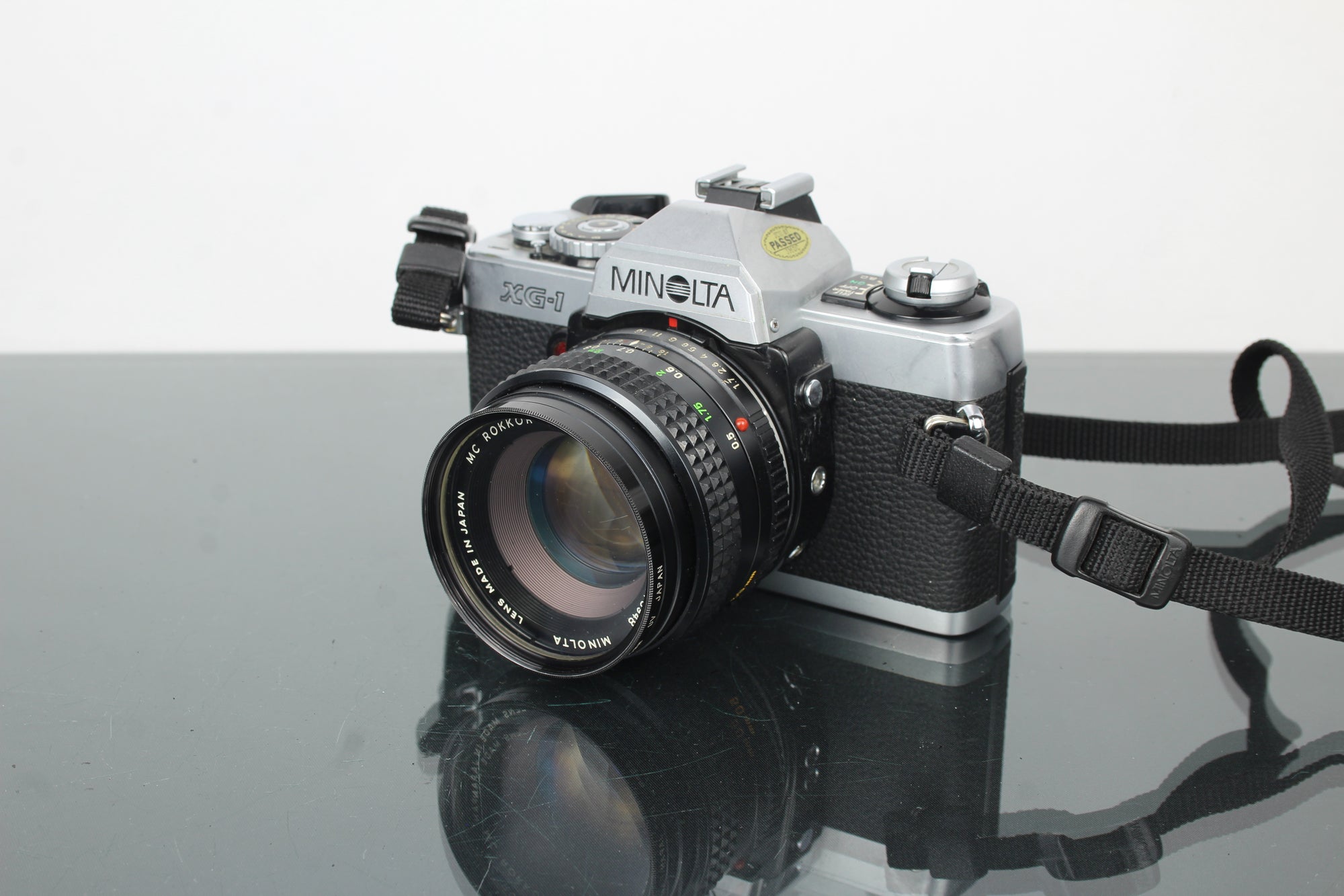 Minolta XG-1 + 50mm 1.7 Minolta MC Rokkor-PF lens