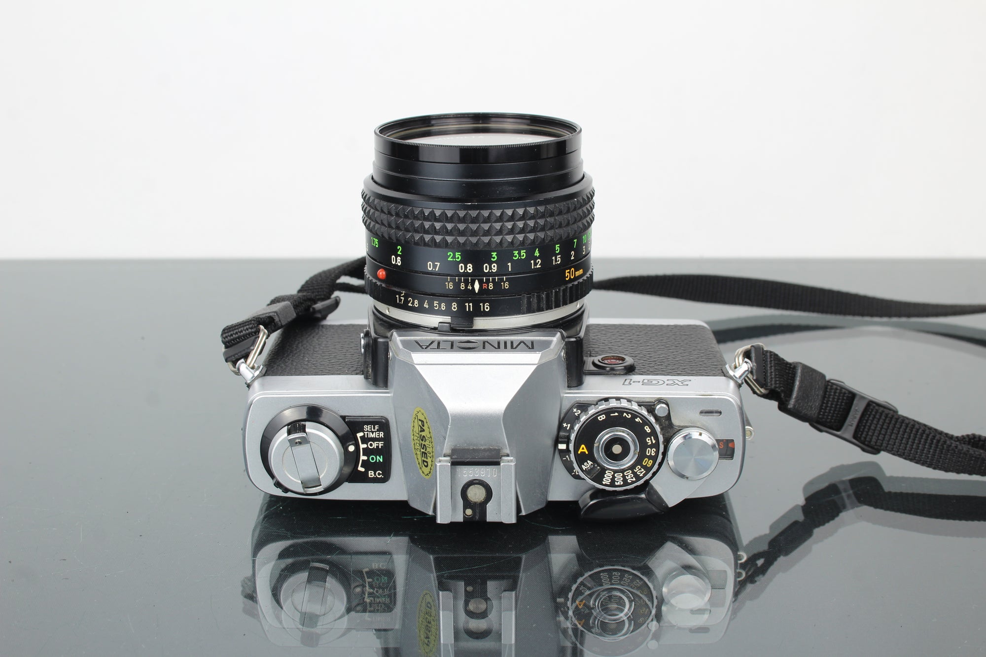 Minolta XG-1 + 50mm 1.7 Minolta MC Rokkor-PF lens