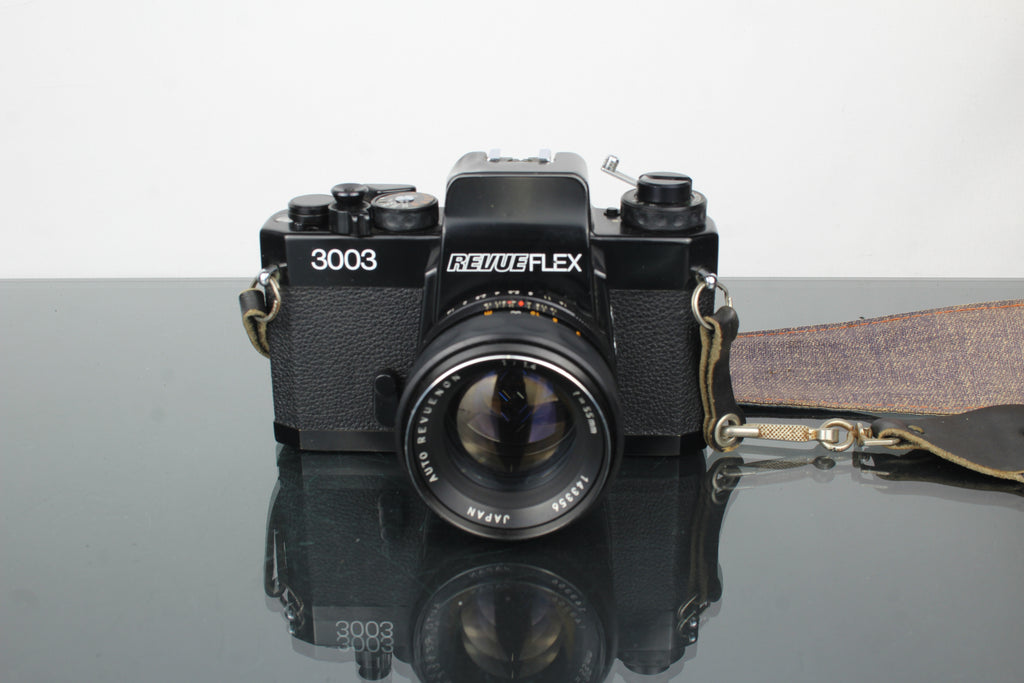 Revueflex 3003 + Revuenon 55mm 1.4 lens