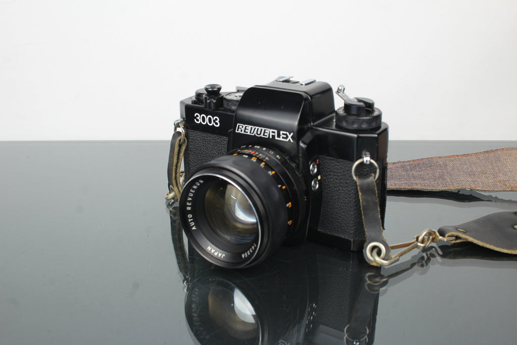 Revueflex 3003 + Revuenon 55mm 1.4 lens